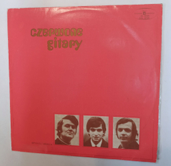 Винтажная виниловая пластинка LP Czerwone Gitary Чаривни Гитары Spokoj Serca (Польша 1971)