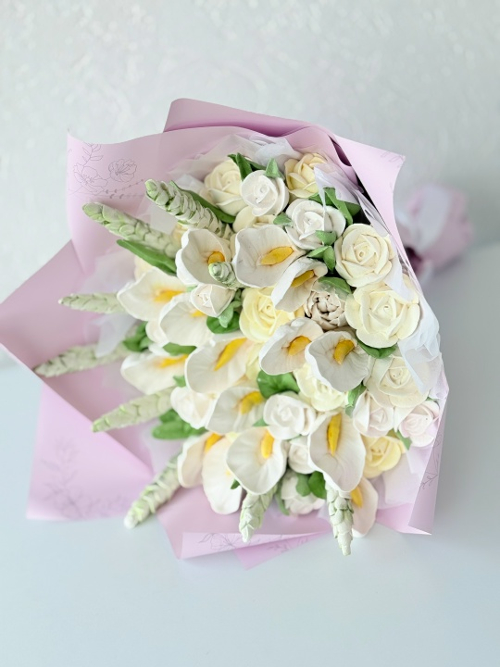 Букет "Белый вальс" М