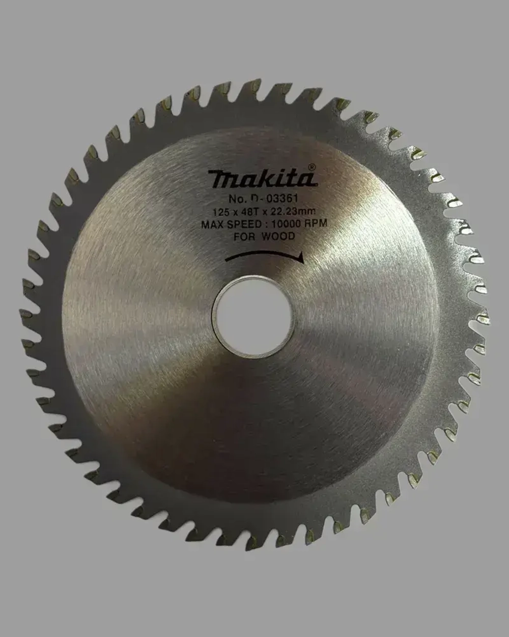 Диск пильный по дереву для УШМ 125х1,2х22.23 мм Makita