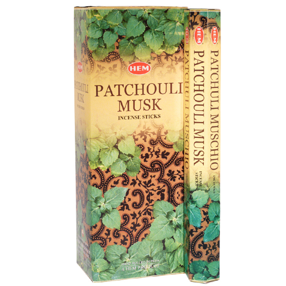 ароматические палочки Пачули Муск ХЕМ (Patchouli Musk HEM)
