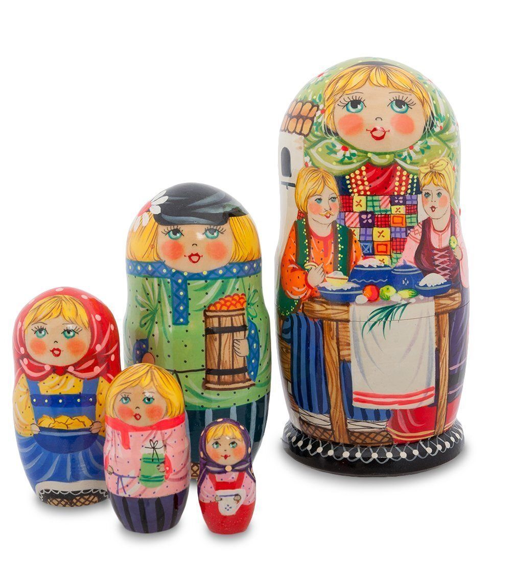 Народные промыслы МР-15/ 4-F Матрешка 5м «Семейка»