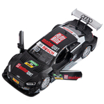 Модель 1:32 Audi RS 5 DTM, черный матовый, свет, звук, откр. двери, инерция