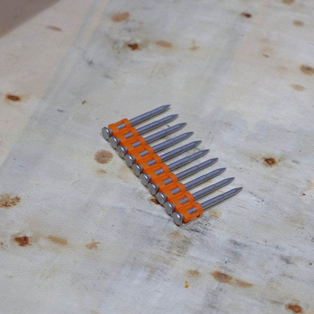 Гвозди по бетону для аккумуляторного пистолета DCN890 (3.0*38 мм, кован., 1005 шт/уп) FEDAST