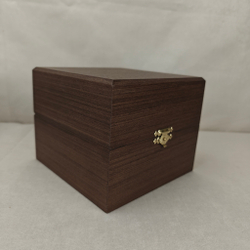 Шар новогодний с ручной росписью Палех "Лиса и зайцы"