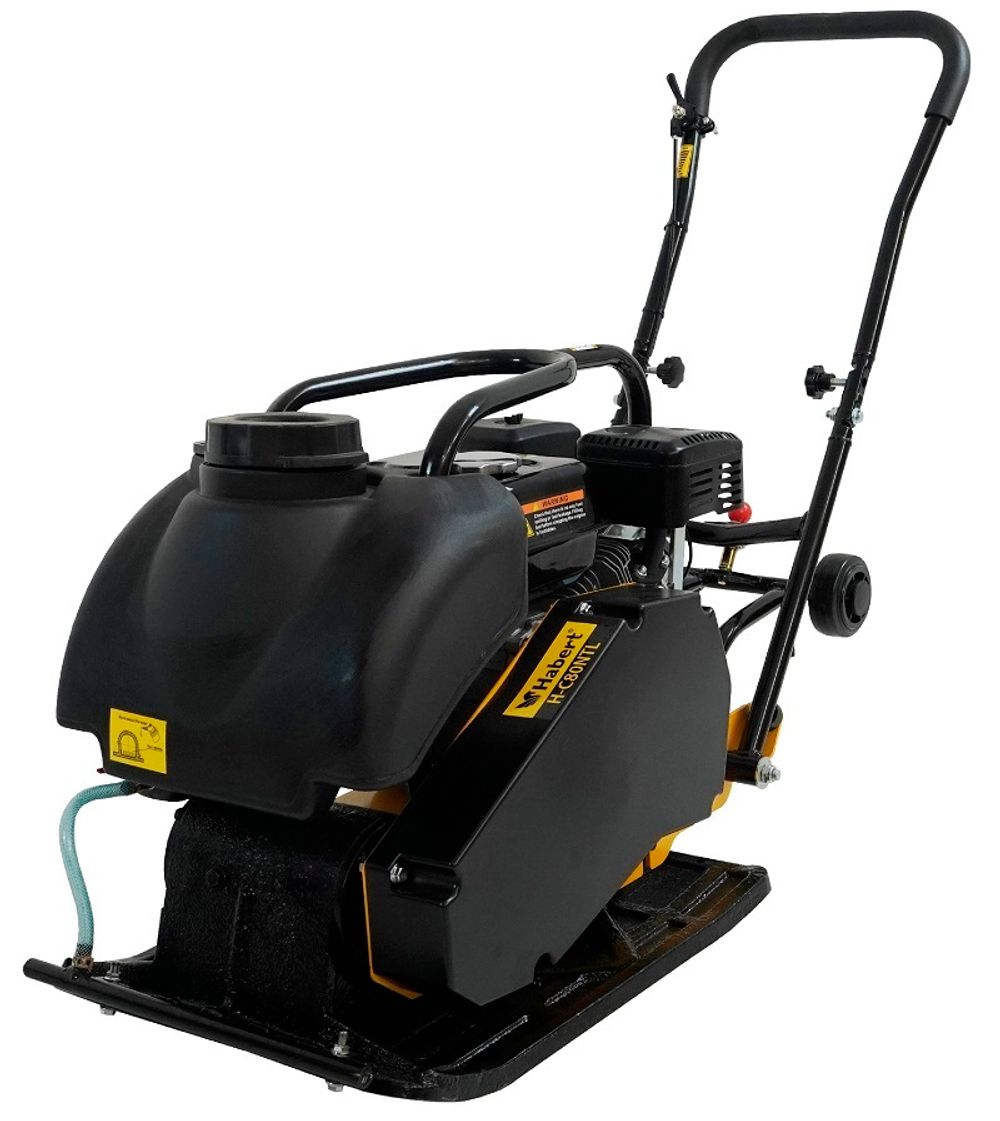 Виброплита бензиновая Habert H-C80NTL - [84 кг / 16 кН / Loncin G200F]