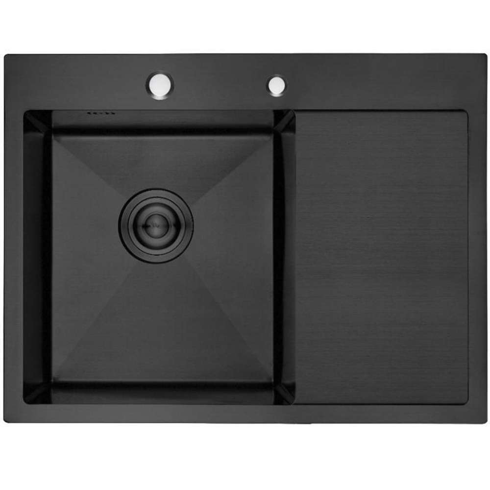 Кухонная мойка премиум GERHANS K35848B-L  графит