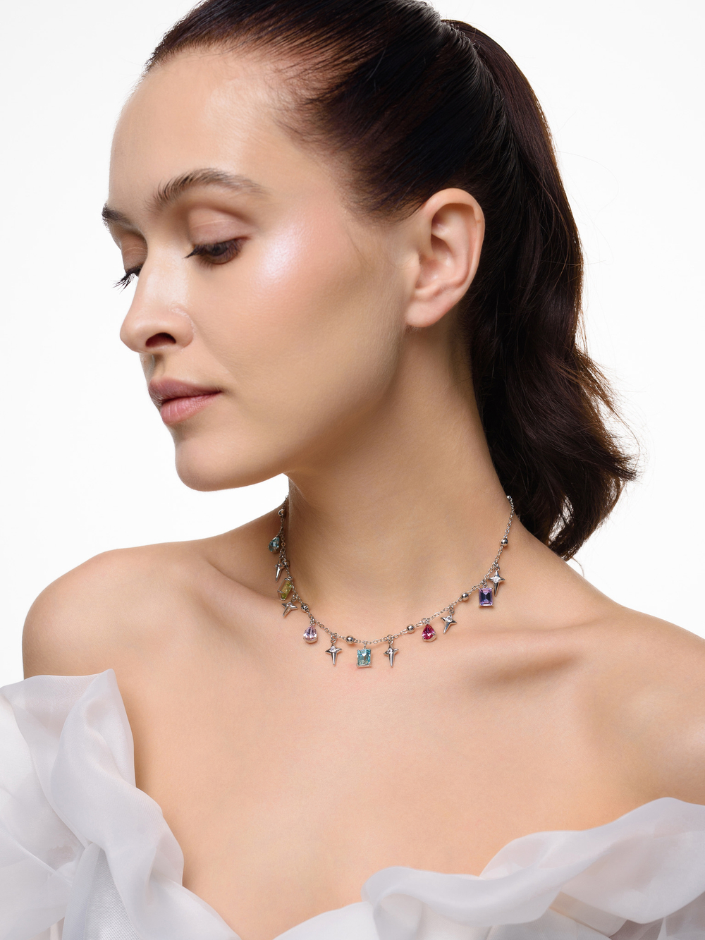 Колье "Mosaic" Silver