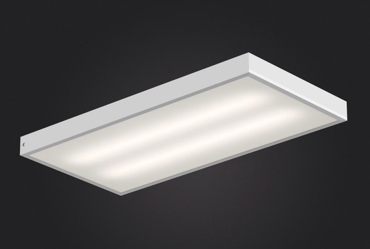 Светильник LED ДВО 17Вт 6500К 2100Лм призма IP40 595х295х40мм DARKLUM