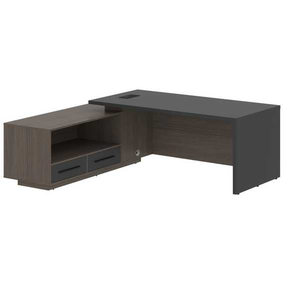 Стол руководителя с тумбой VCT 2119(L)  2100х1900х750 VELION