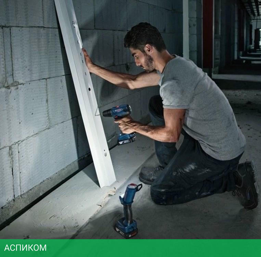 Дрель-шуруповерт Bosch GSR 180-LI Professional с 2-мя АКБ, кейс (06019F8109)