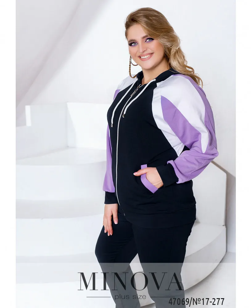 Костюм 17-277-лаванда-синий Minova