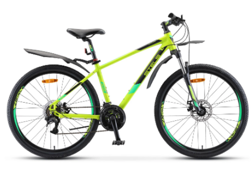 Горный (MTB) велосипед STELS Navigator 645 MD 26" лайм 20  рама