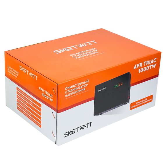 Симисторный стабилизатор напряжения 1000 Вт SMARTWATT AVR TRIAC 1000TW, YASHEL Technologies Симисторный стабилизатор напряжения 1000 Вт SMARTWATT AVR TRIAC 1000TW, фото №844045854
