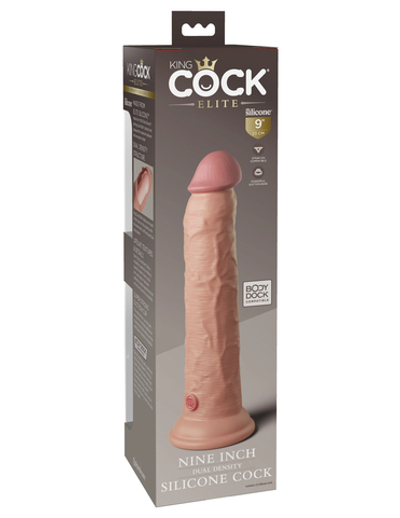 Фаллоимитатор KC Elite 9" Dual Density Silicone Dong - Light Pipedream 577321PD