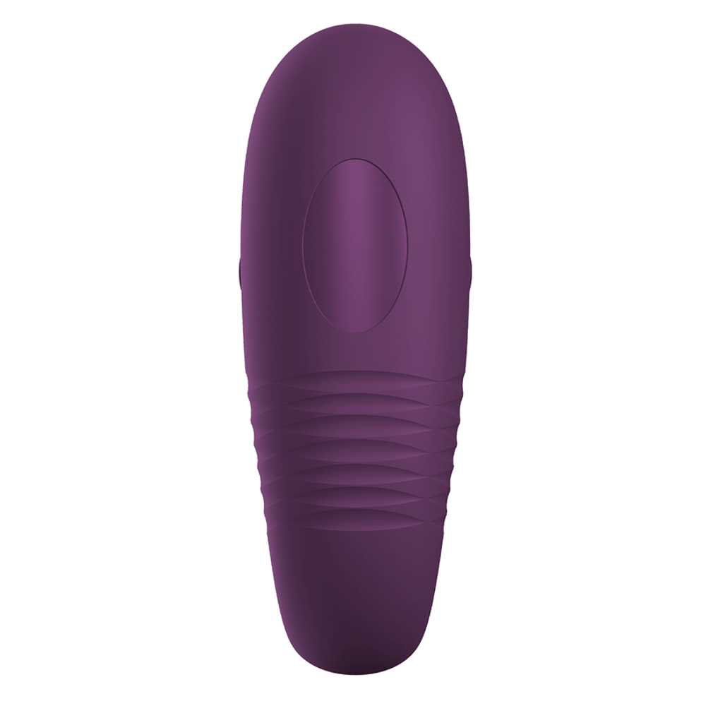 Фиолетовое виброяйцо для ношения с управлением через приложение Pretty Love Klay App-Enabled Thrusting Hands-Free Vibrator Egg BI-300093HP