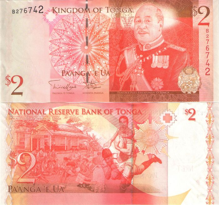 2 паанга 2014 Тонга 2 паанга 2014 Тонга