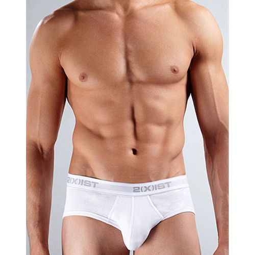 Мужские трусы брифы белые 2xist White Classic Brief 190