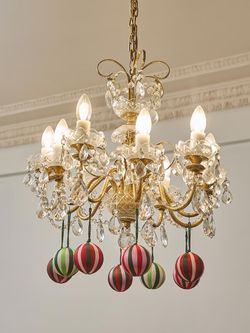 Набор елочных украшений Show time из коллекции New Year Essential, 4 шт.