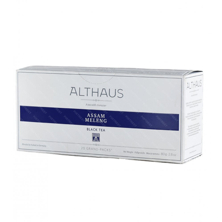 Чай черный в пакетиках для чайника Althaus Assam Meleng, 20 пак