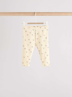 Легинсы для малышей Next E67-034, 4 шт., Серый, Светло-желтый, Розовый