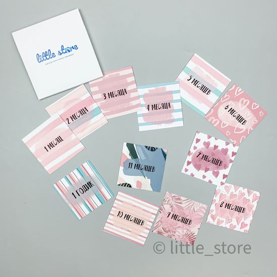 Набор открыток "Нежный" для девочек