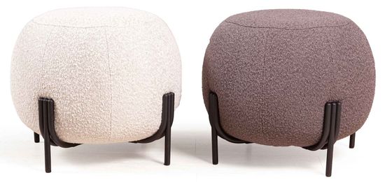 Пуф БАЛИ / Букле Turin Beige