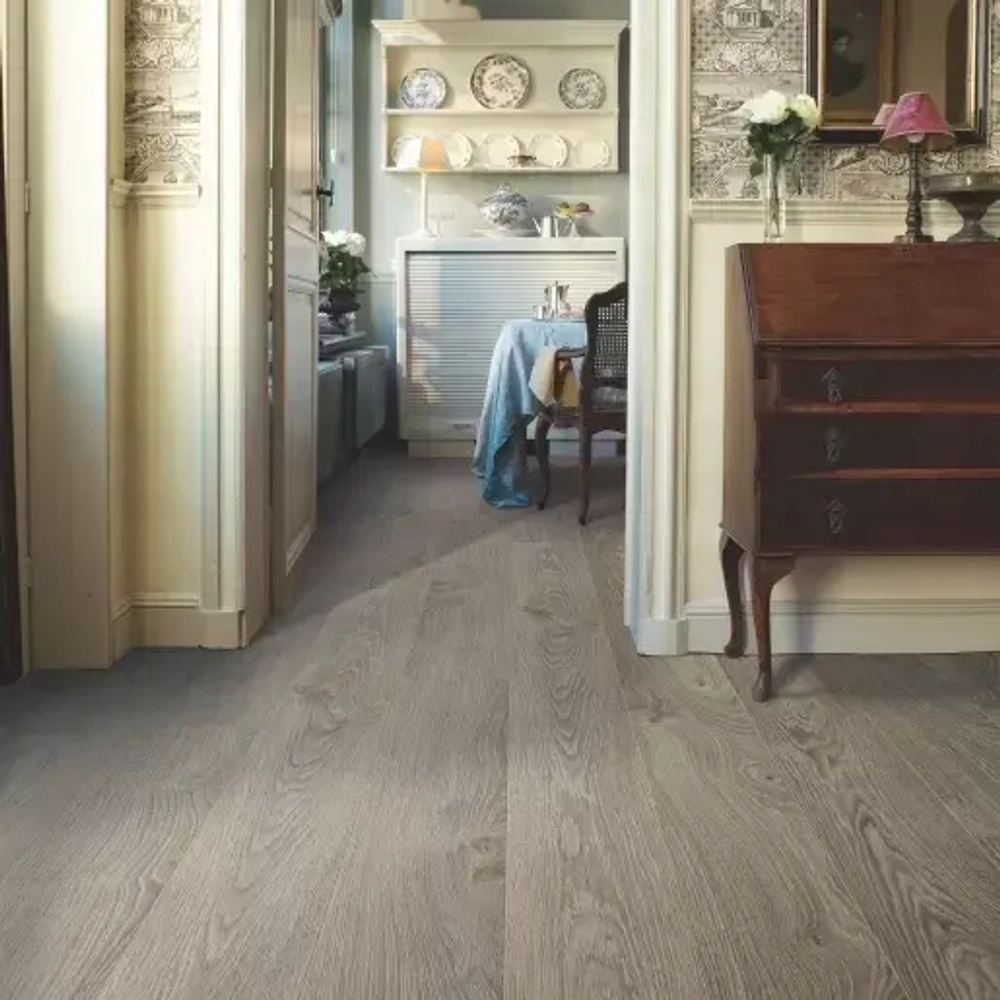 Ламинат Quick-Step Perspective PER 1406 Доска дуба светло-серого старинного