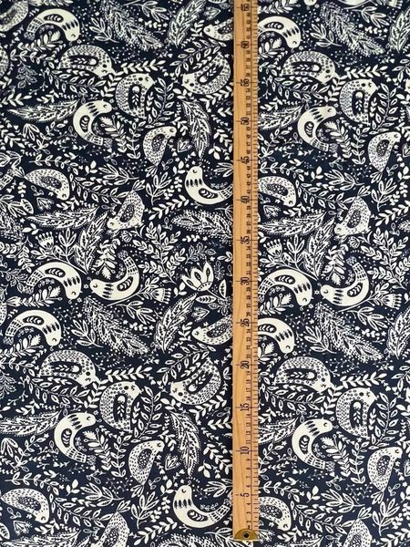 ЭТНО ПТИЧКИ, ТЕМНО-СИНИЙ - 100% хлопок 5