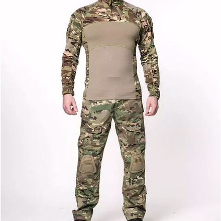 Костюм боевой Combat с наколенниками Мультикам