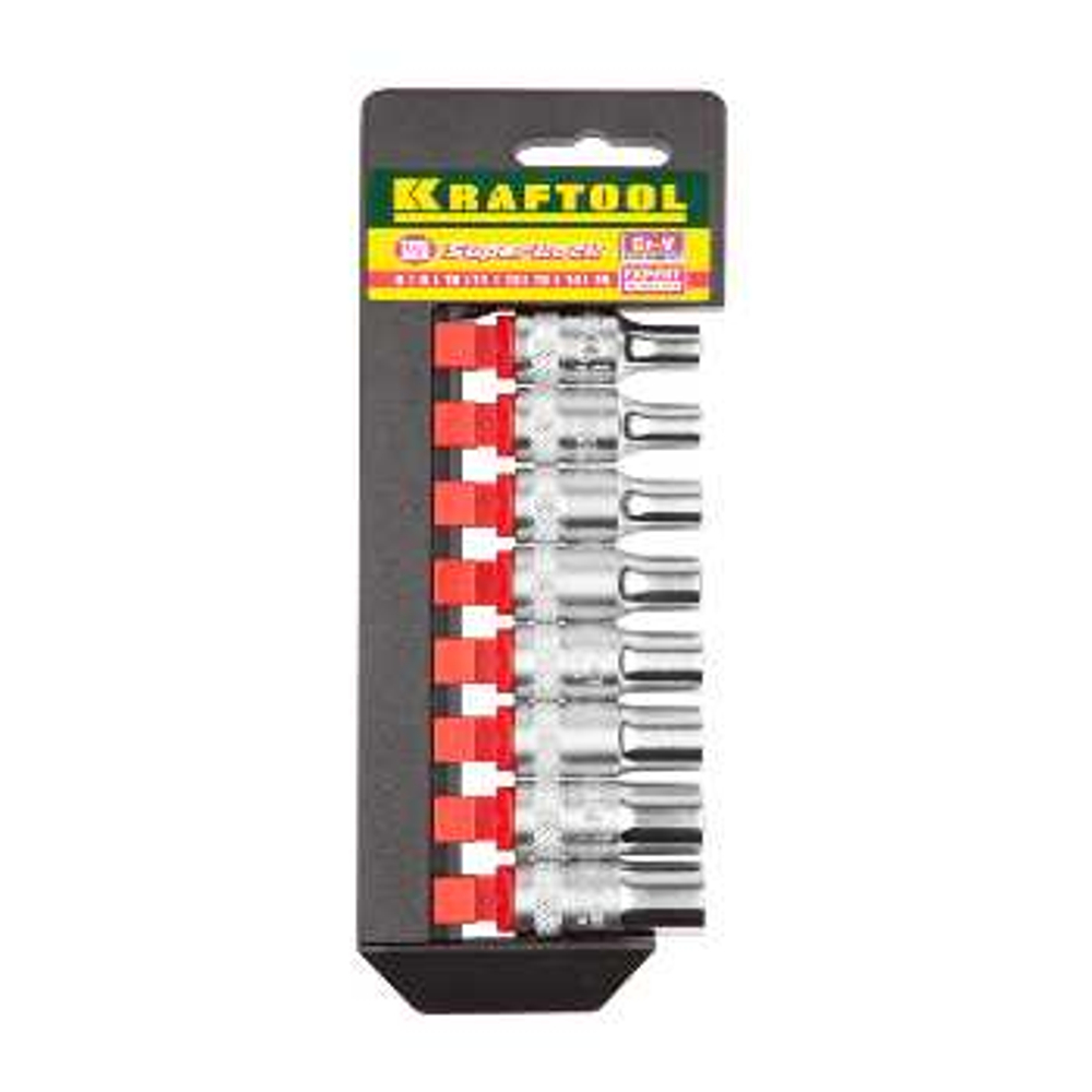 Набор торцовых головок 1/2", 8-15 мм 8 предметов KRAFTOOL, 27863-H8_z01