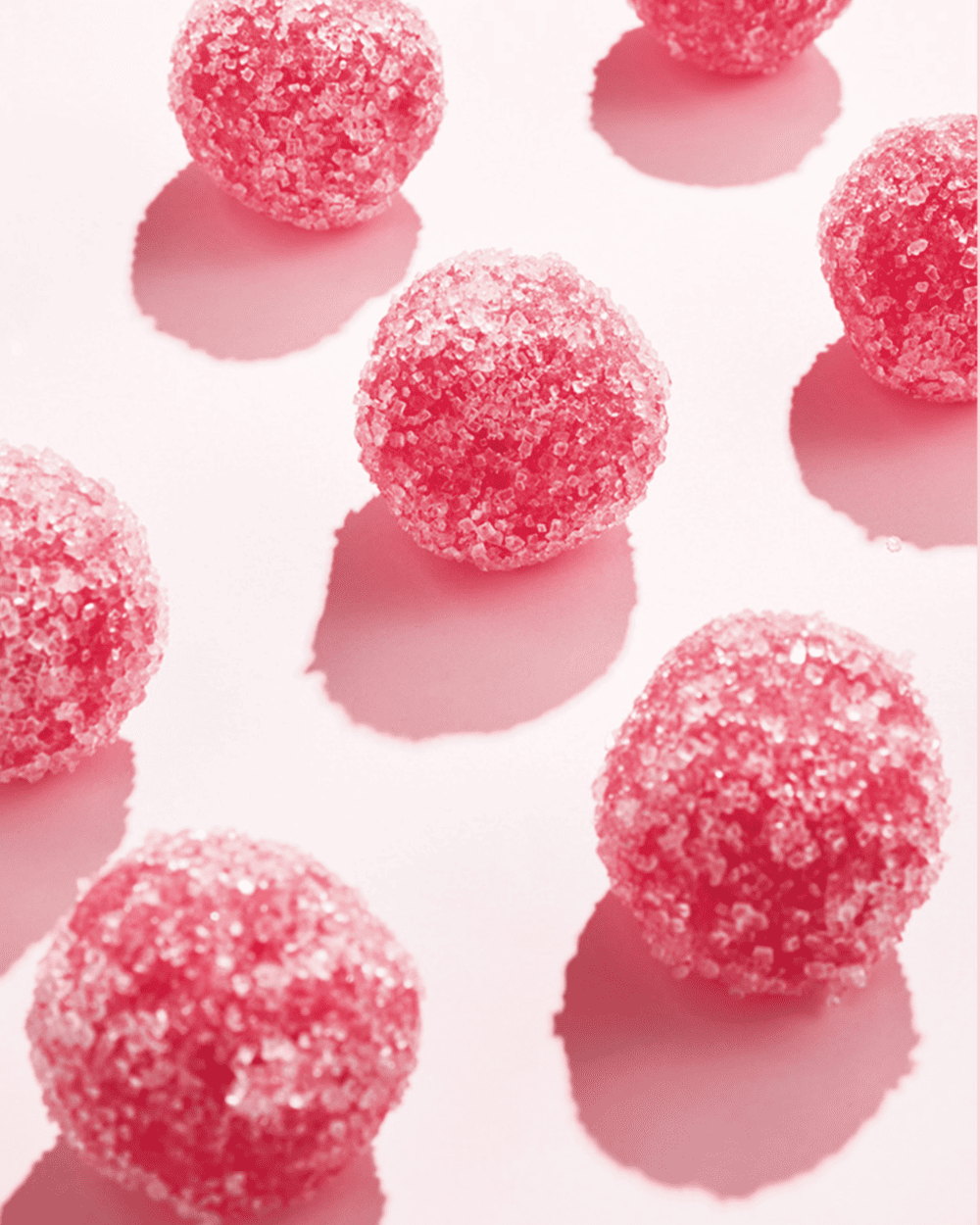 Сахарный скраб для тела в шариках с персиком, 140г