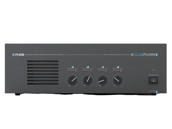 CVGaudio PT-4240 профессиональный четырехканальный высококачественный усилитель мощности, мощность 4x240W