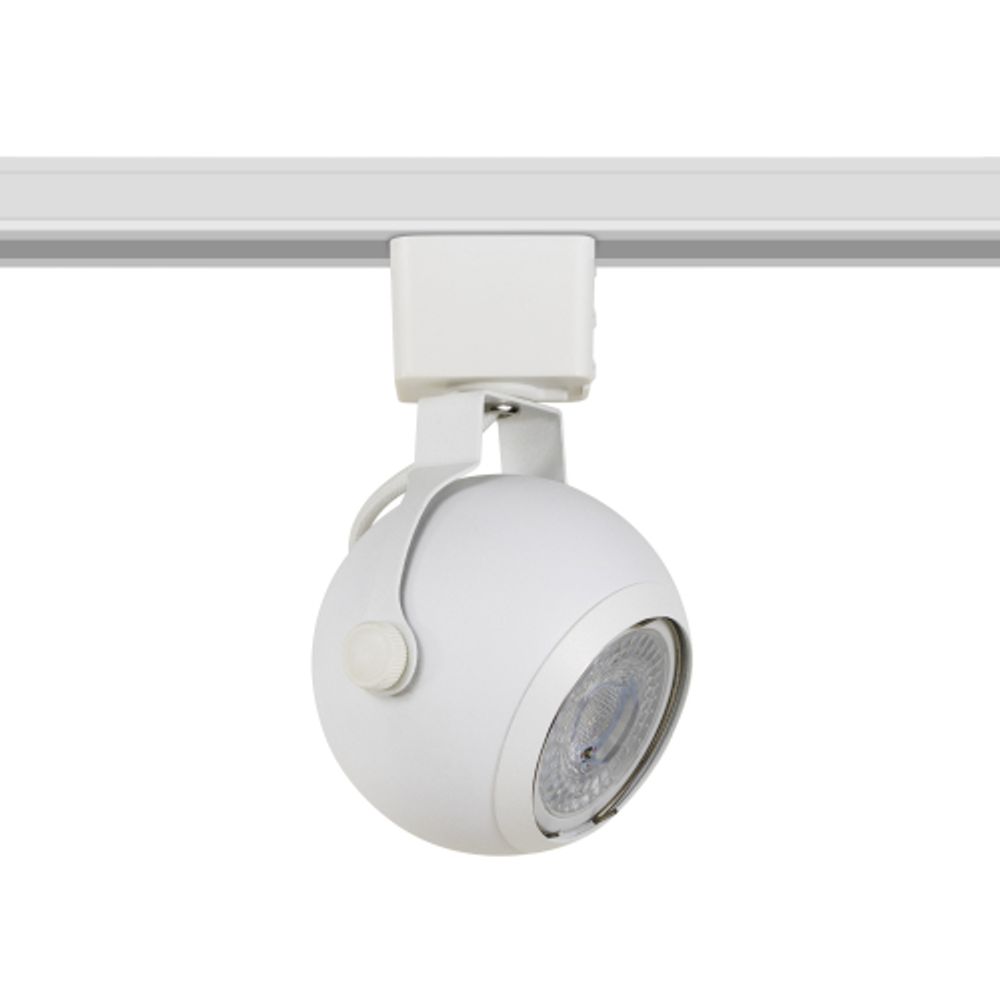 Трековый светильник однофазный ЭРА Round TR35-GU10 WH под лампу GU10 белый