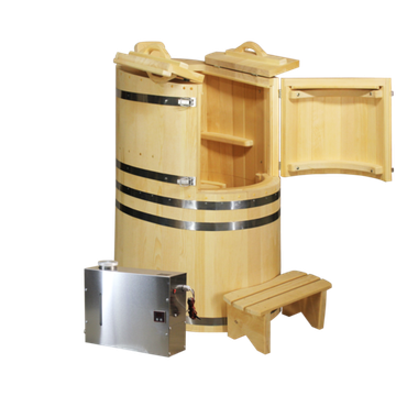 Комплект "БИЗНЕС ПРЕМИУМ" (кедровая бочка с парогенератором)