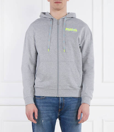 Худи Logo Jacket Hood Hugo Bodywear - серый(50514981)