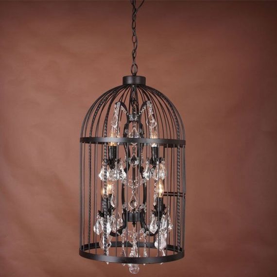 Подвесная люстра Loft IT Vintage Birdcage Loft1891/8