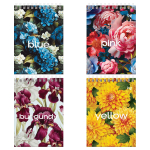 Блокнот А6 80л. на гребне BG "Цвет настроения" (БиДжи)