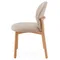 Стул Meiko бежевый, ножки бук