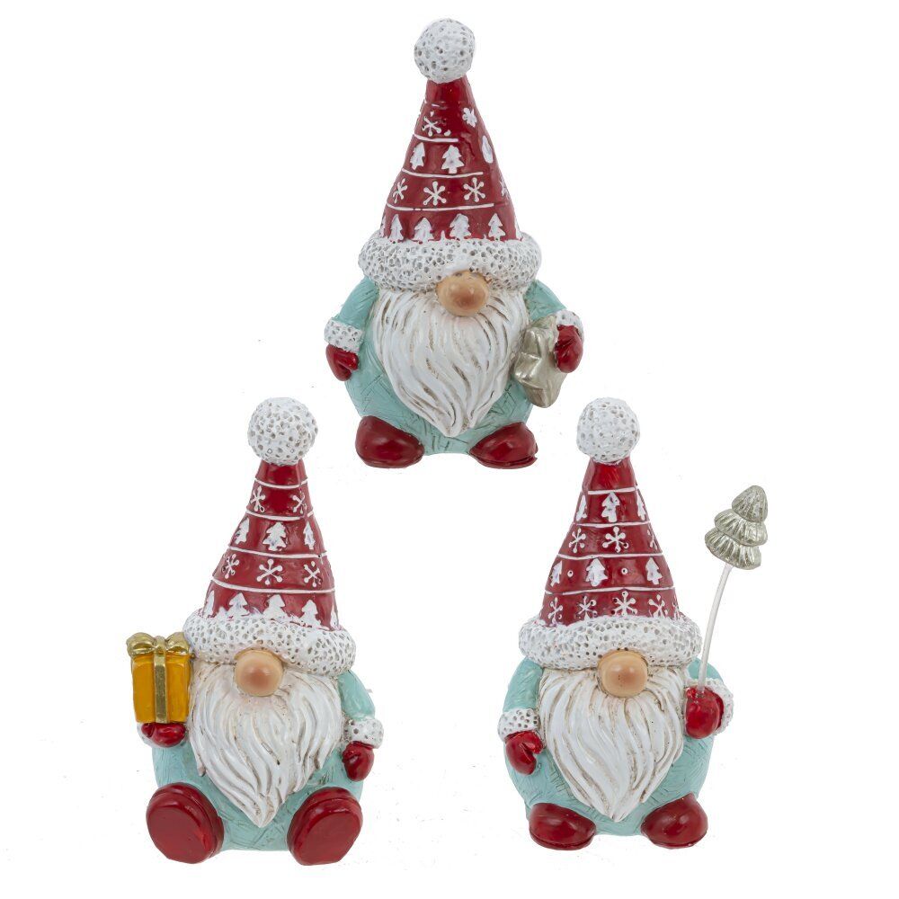 GAEM Фигурка декративная "Гном", L5 W4 H8,5 см, 3в.