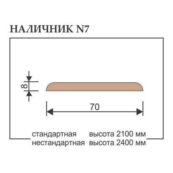 Фото наличника экошпон Uberture