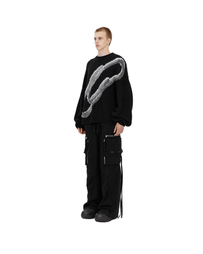 "CLIP" sweater