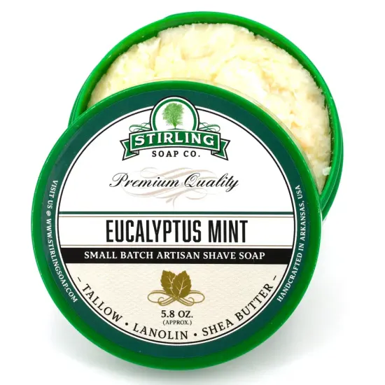 Мыло для бритья Stirling Eucalyptus Mint