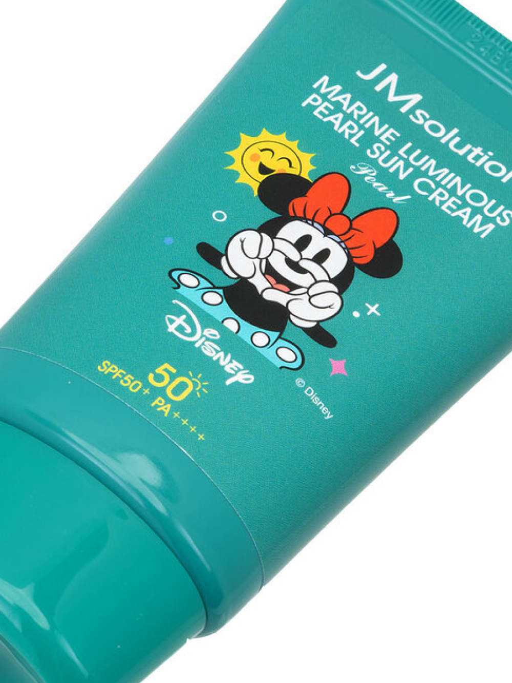 Jmsolution Увлажняющий солнцезащитный крем с жемчугом Minnie Mouse, 50 мл