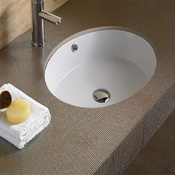 Раковина встраиваемая снизу CeramaLux N 540P 42х42х17 см, белый