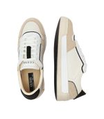 Кожаные кроссовки vintage carryover Guess - бежевый(FM5STV LEA12)