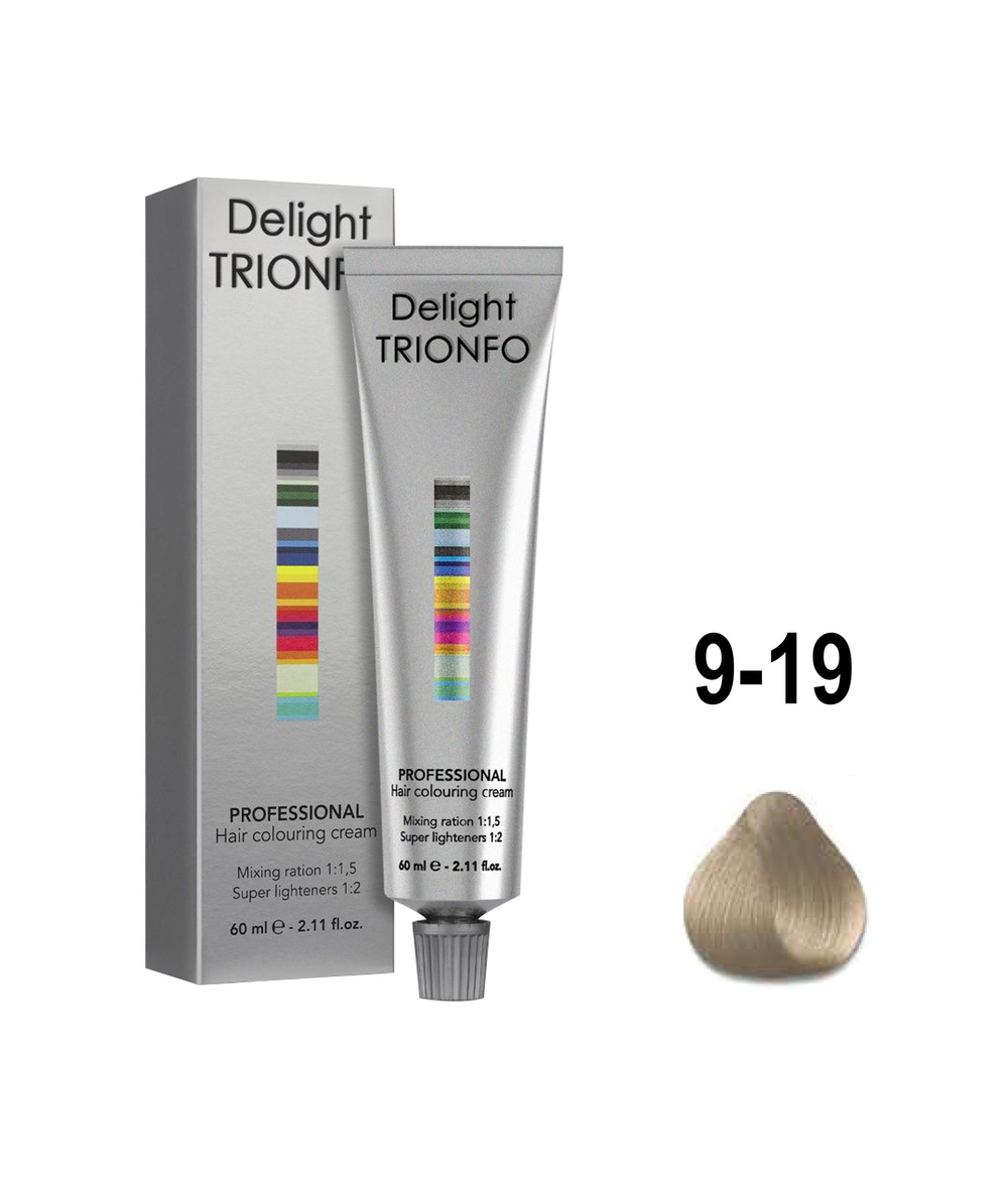 ДТ 9-19 стойкая крем-краска для волос Блондин сандре фиолетовый 60 мл