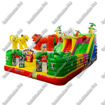 Коммерческий надувной батут "Сафари парк" 12*6*6 м