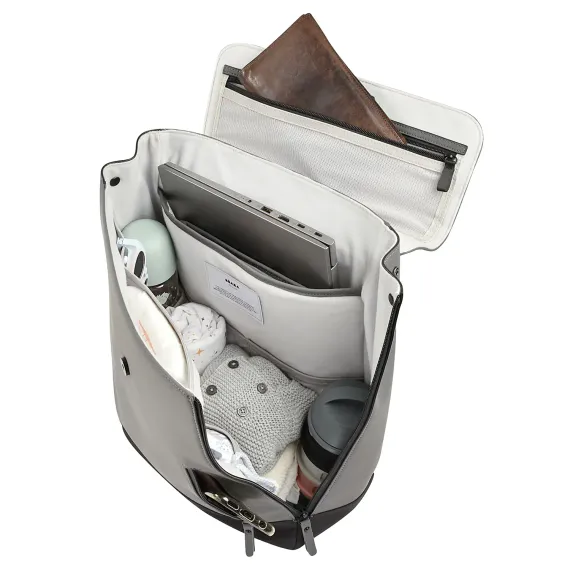 Сумка для мамы Beaba Oslo Backpack Mineral Grey