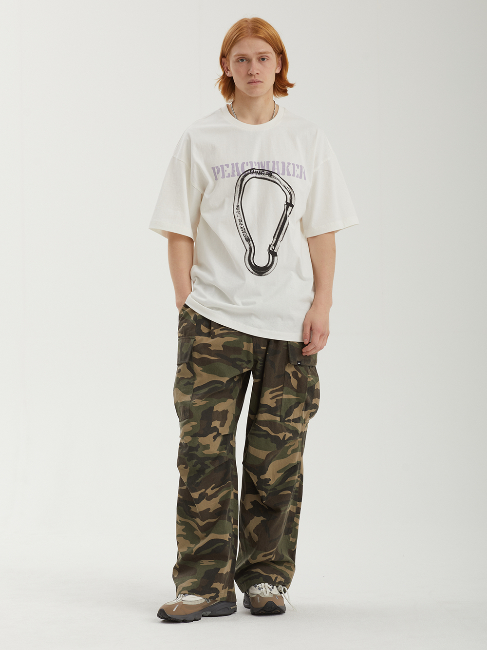 Мужская Футболка Carabinier Print