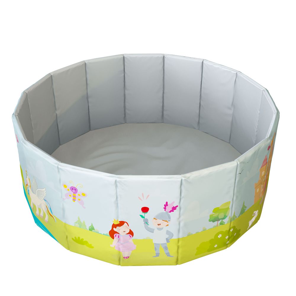 Игрушка Детский сухой бассейн TM Romana Мир приключений Принцессы складной